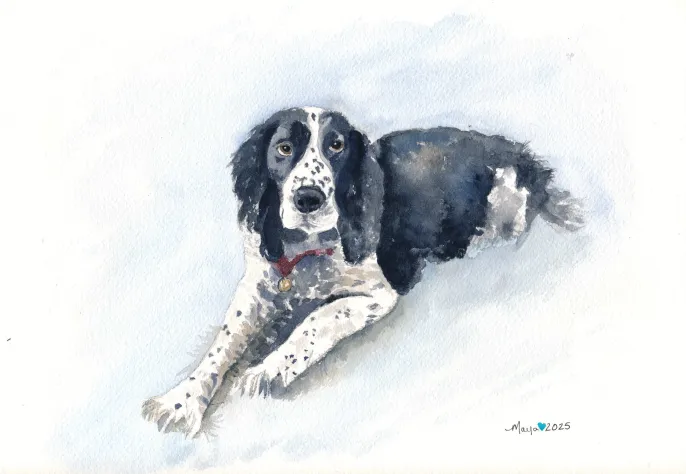 A Sweet Tribute In Watercolor
