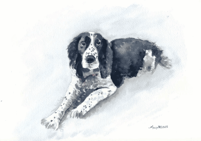 A Sweet Tribute In Watercolor